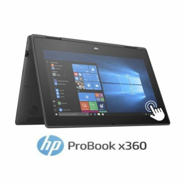 RENEWED Hp Refurbished Probook G5 Touch Screen X360 Intel, 2-in-1 Convertable HD 11.6" Screen Laptop 4GB RAM 192GB SSD - Grey - Image 3